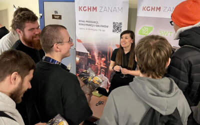 KGHM ZANAM na Targach racy na Uniwersytecie Zielonogórskim