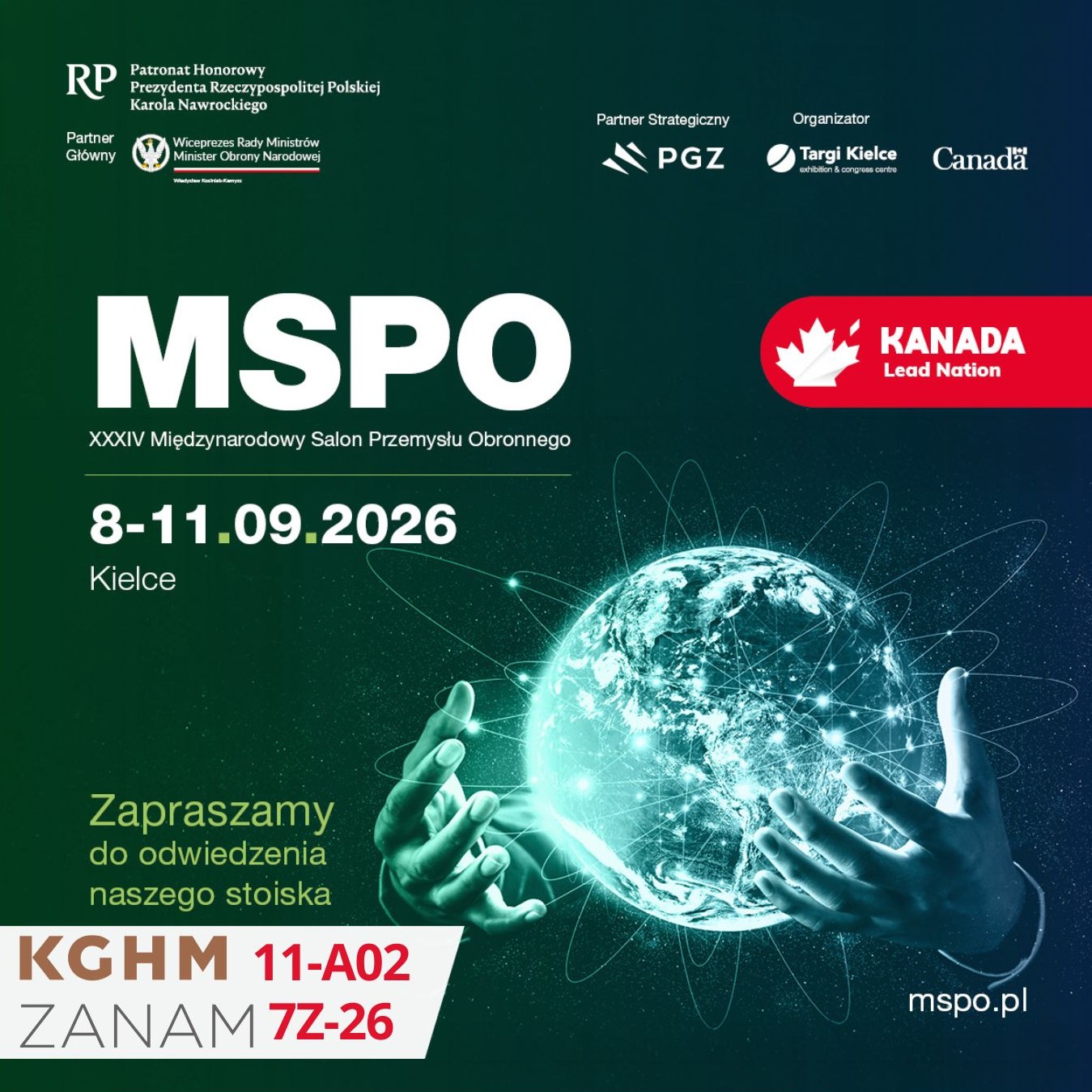 KGHM ZANAM auf der MSPO 2026